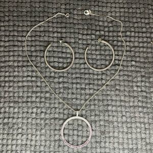 SOLD Avon necklace earrings set